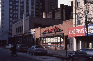 SLOAN'S Super Market on York Ave, between E. 86th St. and E. 87th St., NYC, January 1985                